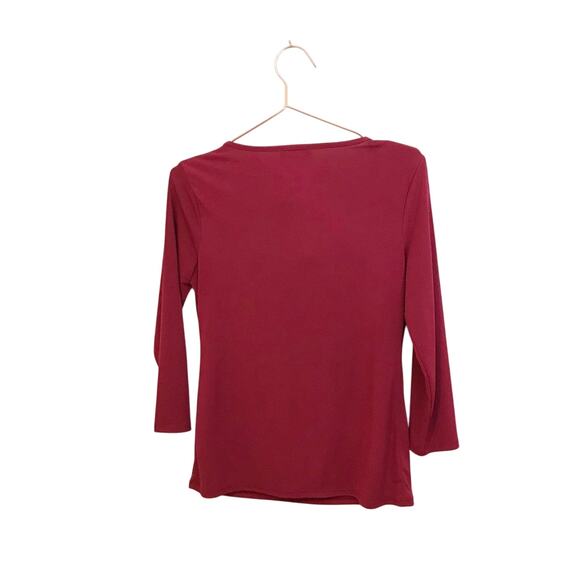 Carmen Cowl Neck Blouse - Gold Zipper Detail - Size Small - Picture 2 of 6